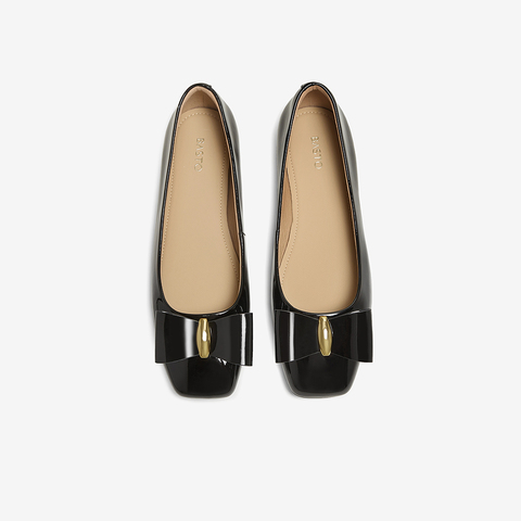 百思图2025秋季新款商场同款浅口单鞋时尚简约通勤女鞋TIK75CQ5