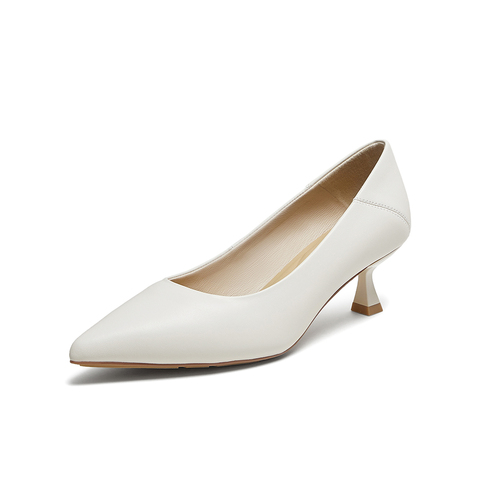 百思图2025秋季新款商场同款浅口单鞋时尚潮流通勤女鞋E5057CQ5