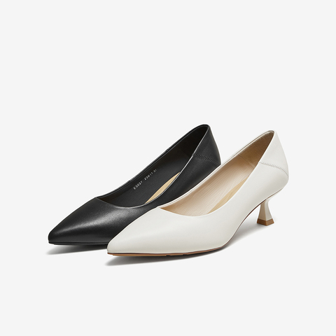 百思图2025秋季新款商场同款浅口单鞋时尚潮流通勤女鞋E5057CQ5