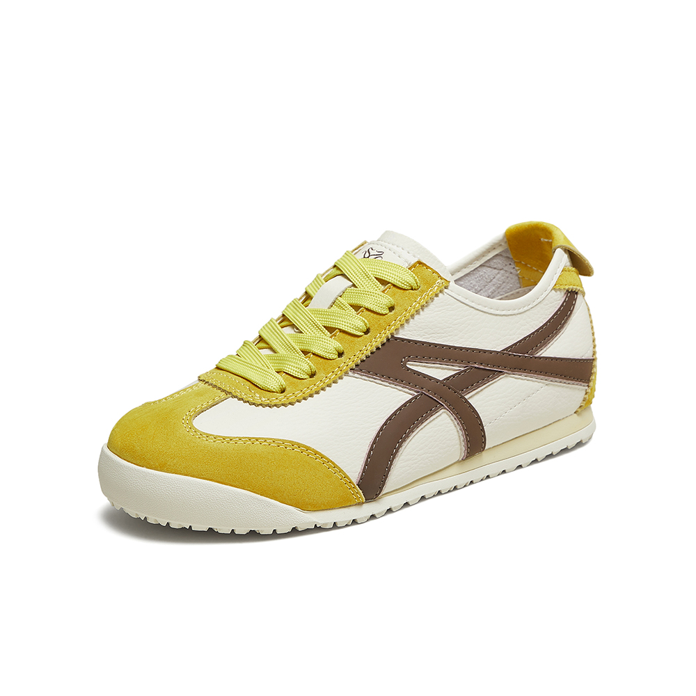 百思图2025秋季新款商场同款德训鞋复古潮流女休闲运动鞋X2391CM5