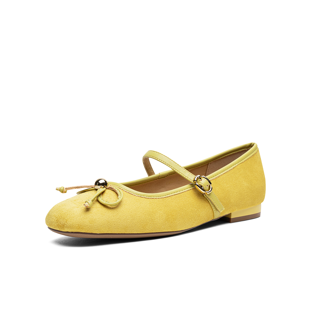 百思图2025秋季新款玛丽珍鞋时尚潮流复古法式女单鞋F3023CQ5