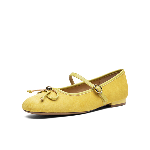 百思图2025秋季新款玛丽珍鞋时尚潮流复古法式女单鞋F3023CQ5