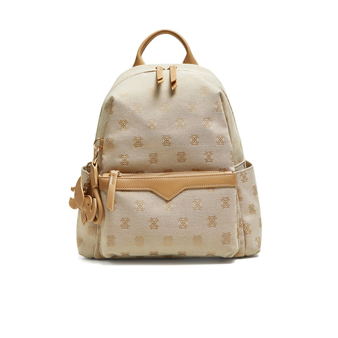 百思图2025秋季新款商场同款双肩背包时尚复古休闲女包TY039CX5