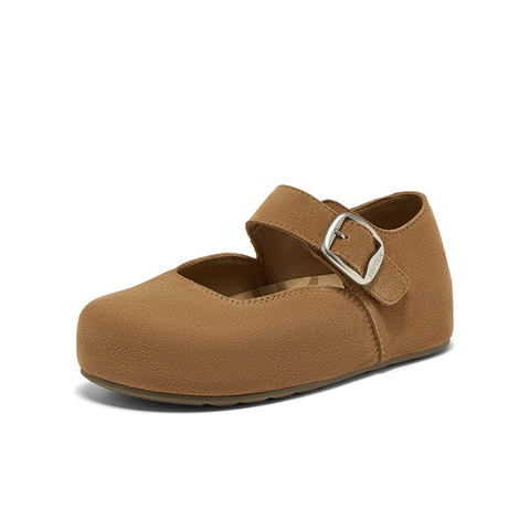 百思图2025秋季新款勃肯鞋时尚复古休闲浅口女单鞋B8771CQ5