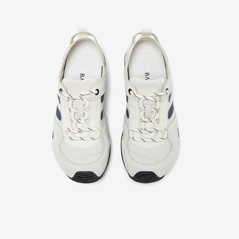 百思图2025秋季新款商场同款德训鞋时尚潮流女休闲运动鞋B6621CM5