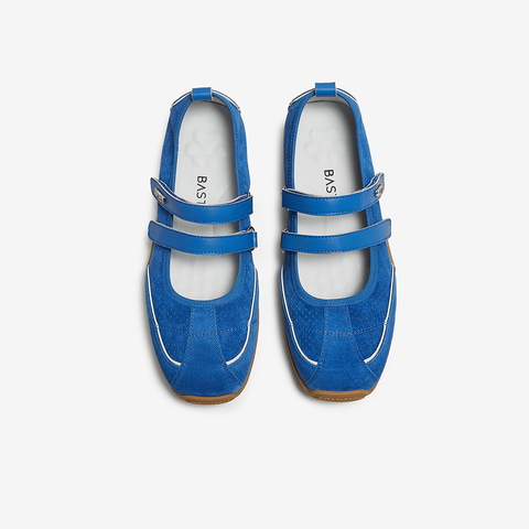 百思图2025秋季新款芭蕾玛丽珍时尚休闲浅口女单鞋D3222CQ5