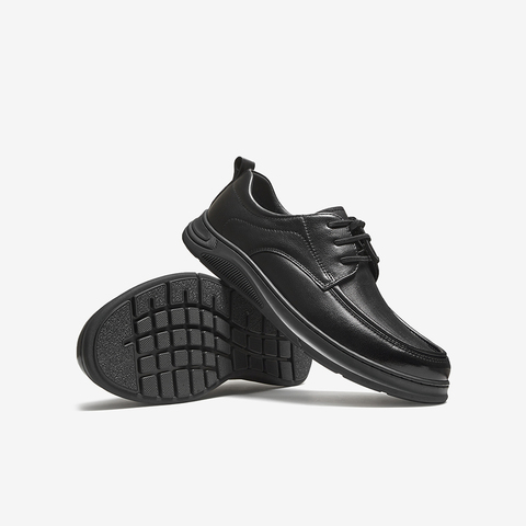 百思图2025秋季新款商场同款休闲皮鞋时尚简约男鞋59762CM5