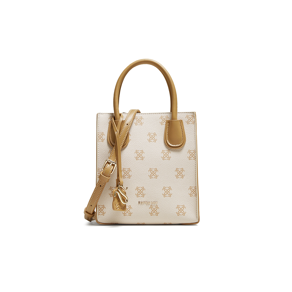 百思图2025秋季新款商场同款手提包时尚通勤单肩斜挎包女TY041CX5