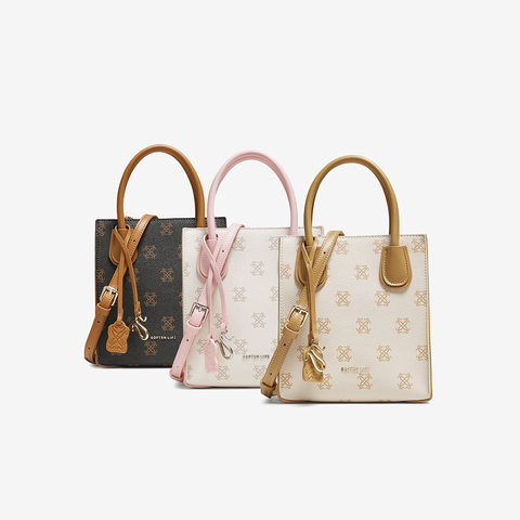 百思图2025秋季新款商场同款手提包时尚通勤单肩斜挎包女TY041CX5