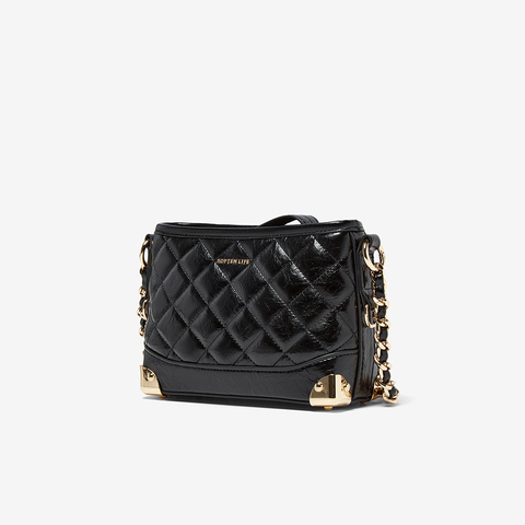 百思图2025秋季新款商场同款绗缝包时尚通勤单肩斜挎包女TY024CX5