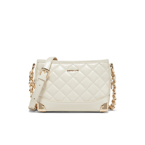 百思图2025秋季新款商场同款绗缝包时尚通勤单肩斜挎包女TY024CX5