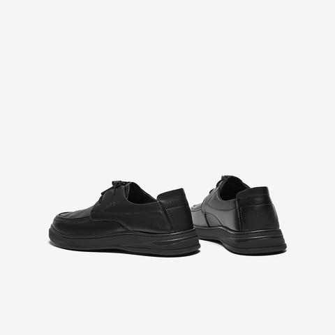 百思图2025秋季新款商场同款休闲皮鞋时尚商务通勤男鞋ESW21CM5