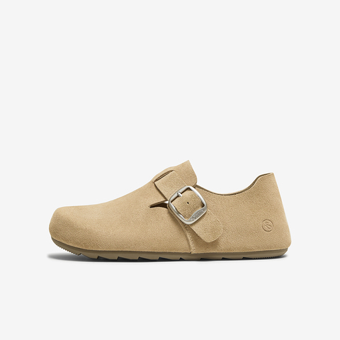 百思图2025秋季新款商场同款勃肯鞋时尚复古休闲女单鞋D3375CM5