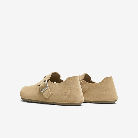 百思图2025秋季新款商场同款勃肯鞋时尚复古休闲女单鞋D3375CM5