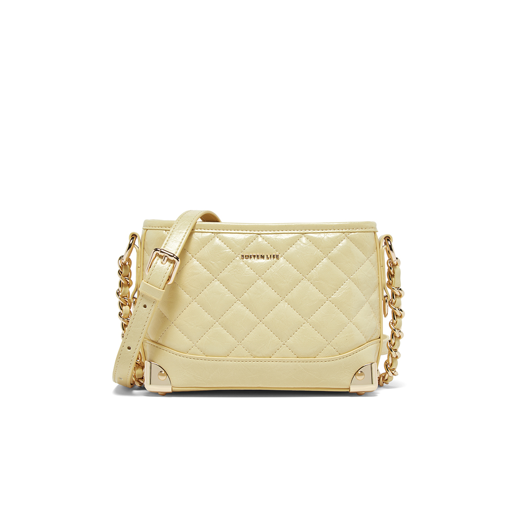 百思图2025秋季新款商场同款绗缝包时尚通勤单肩斜挎包女TY024CX5