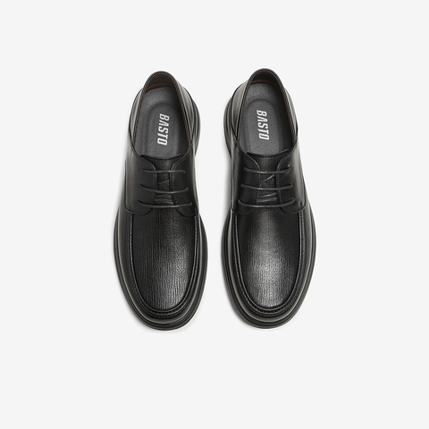 百思图2025秋季新款商场同款休闲皮鞋商务通勤男鞋10009CM5