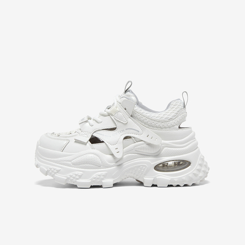 百思图2025夏季新款商场同款老爹鞋时尚厚底增高女休闲鞋G5081BM5