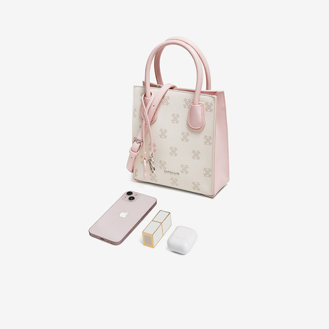 百思图2025秋季新款商场同款手提包时尚通勤单肩斜挎包女TY041CX5