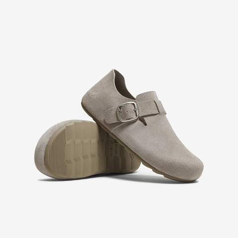 百思图2025秋季新款商场同款勃肯鞋时尚复古休闲女单鞋D3375CM5