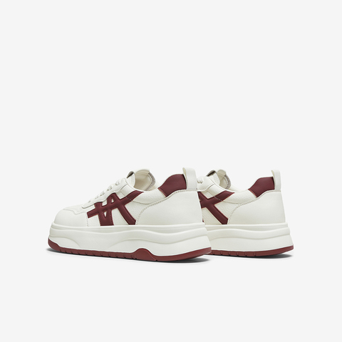 百思图2025秋季新款商场同款板鞋时尚街头潮流女休闲鞋W2025CM5