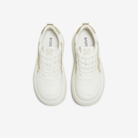 百思图2025秋季新款商场同款板鞋时尚街头潮流女休闲鞋W2025CM5