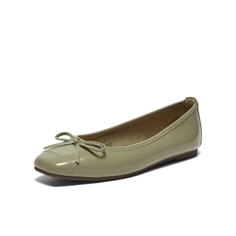 百思图2025秋季新款商场同款浅口单鞋时尚简约方头女鞋CZ979CQ5