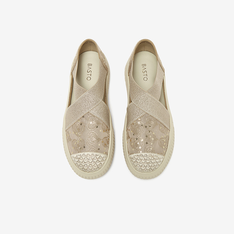 百思图2025夏季新款渔夫鞋时尚复古休闲户外女单鞋B1707BM5