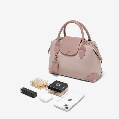 百思图2025秋季新款商场同款手提包时尚简约通勤斜挎包女TY035CX5