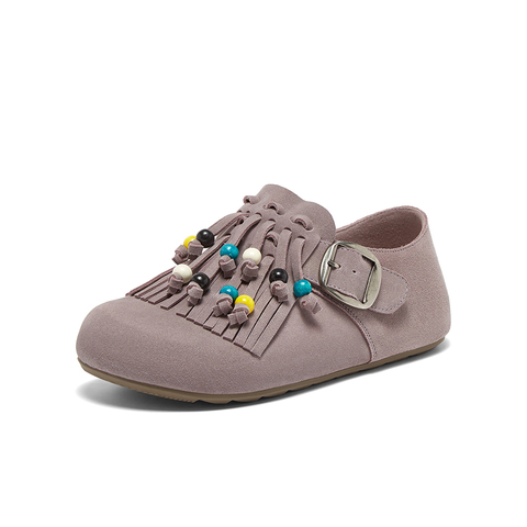 百思图2025秋季新款商场同款勃肯鞋时尚休闲女单鞋BS126CM5