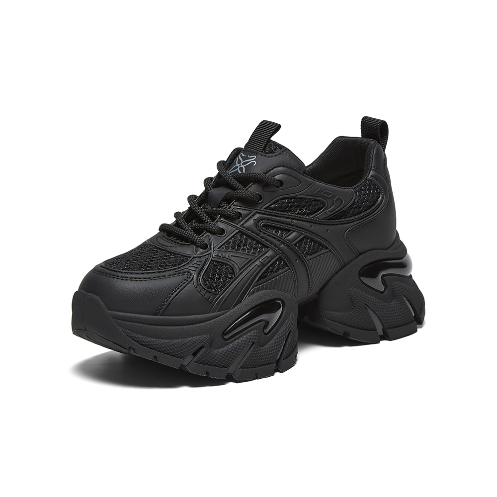 百思图2025秋季新款商场同款老爹鞋时尚厚底增高女休闲鞋G8833CM5