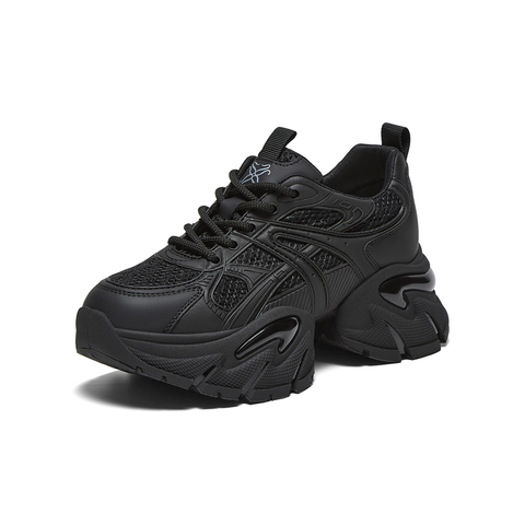 百思图2025秋季新款商场同款老爹鞋时尚厚底增高女休闲鞋G8833CM5