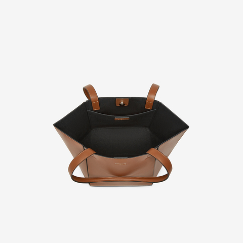 百思图2025秋季新款商场同款托特包时髦大容量单肩包女J8065CX5