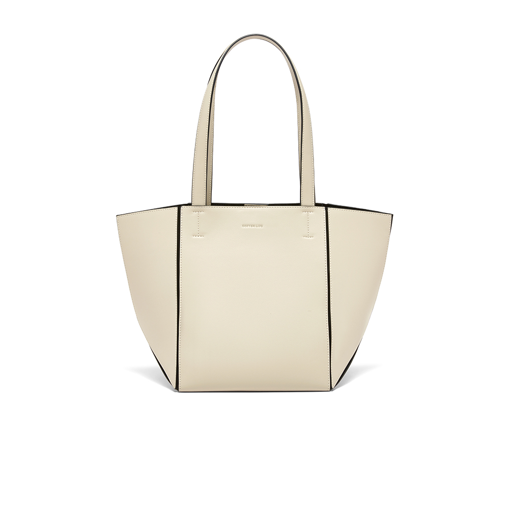 百思图2025秋季新款商场同款托特包时髦大容量单肩包女J8065CX5