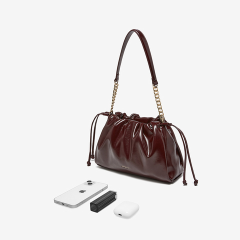 百思图2025秋季新款商场同款手提包时尚潮流单肩斜挎包女J8043CX5