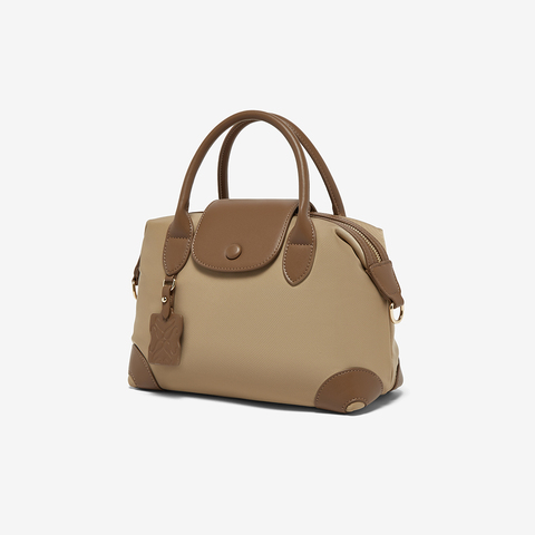 百思图2025秋季新款商场同款手提包时尚简约通勤斜挎包女TY035CX5