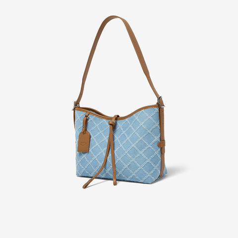 百思图2025夏新款商场同款时尚潮流大容量托特包单肩包女X3693BX5