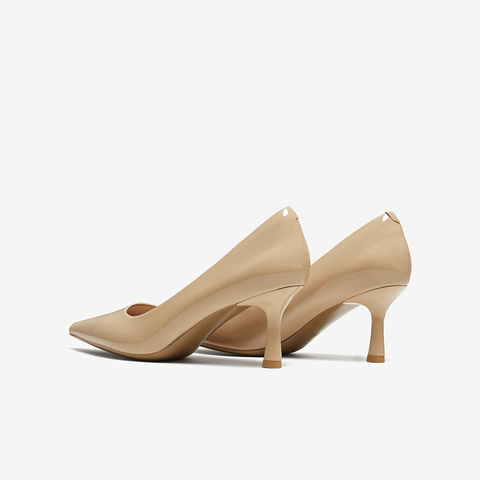 百思图2025秋季新款商场同款浅口单鞋潮流细高跟尖头女鞋CU711CQ5