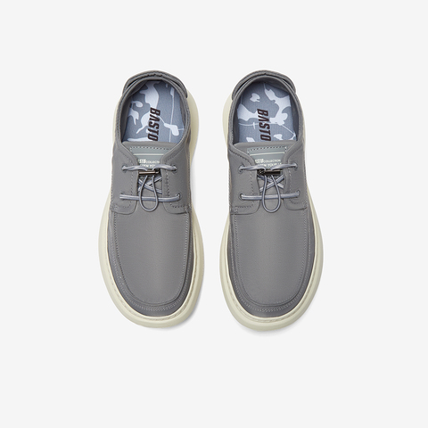 百思图2025夏季新款简约时尚户外运动布鞋厚底男休闲鞋L5880BM5