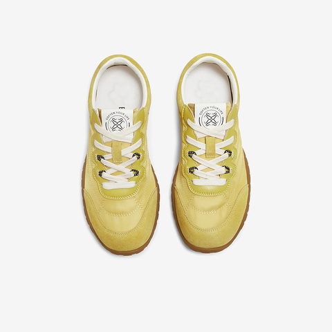 百思图2025秋季新款德训鞋时尚潮流街头运动女休闲鞋D3556CM5