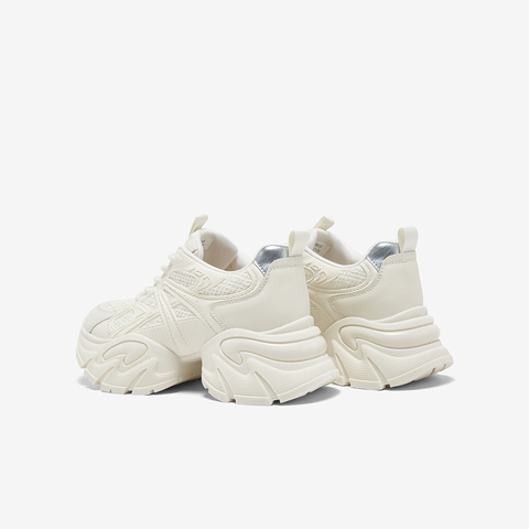 百思图2025秋季新款商场同款老爹鞋时尚厚底增高女休闲鞋G8833CM5