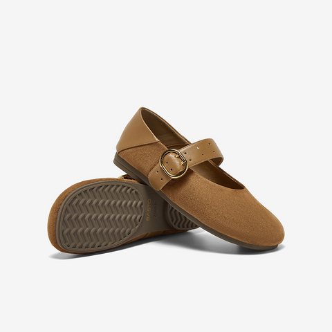 百思图2025秋季新款玛丽珍鞋时尚简约休闲浅口单鞋F1182CQ5