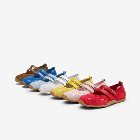 百思图2025秋季新款芭蕾玛丽珍时尚休闲浅口女单鞋D3222CQ5