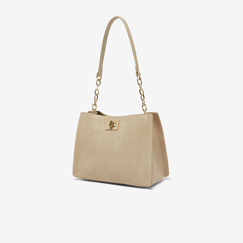 百思图2025秋季新款商场同款腋下包时尚简约单肩包女J9019CX5