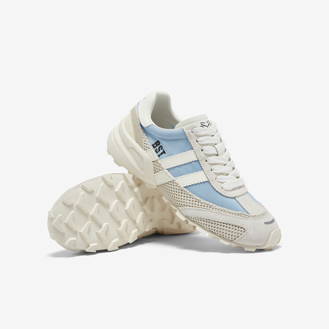 百思图2025秋季新款德训鞋时尚复古街头运动女休闲鞋D3262CM5