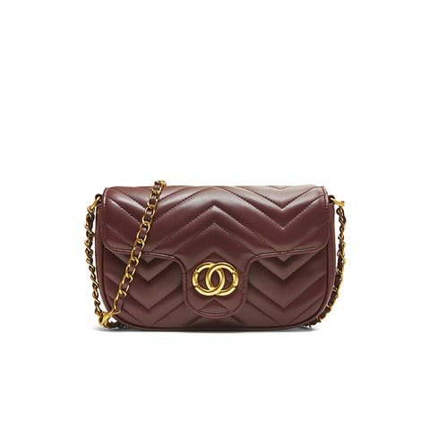 百思图2025冬季新款商场同款小方包时尚潮流单肩斜挎包女TY053DX5