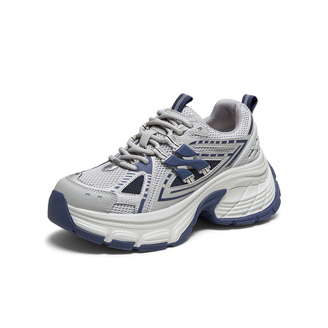 百思图2025秋季新款商场同款老爹鞋时尚厚底增高女休闲鞋B9106CM5