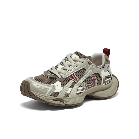 百思图2025秋季新款老爹鞋时尚潮流街头厚底增高女休闲鞋B8967CM5