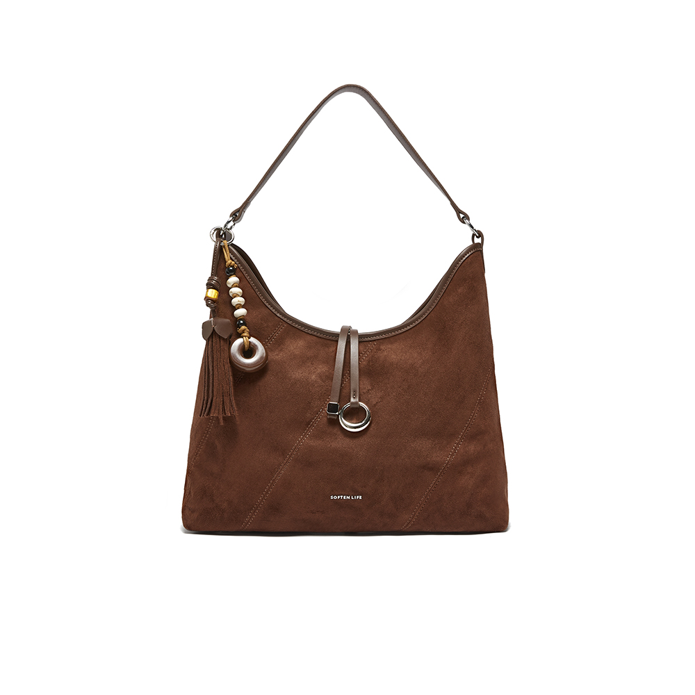 百思图2025秋季新款商场同款托特包时尚大容量单肩包女X3751CX5