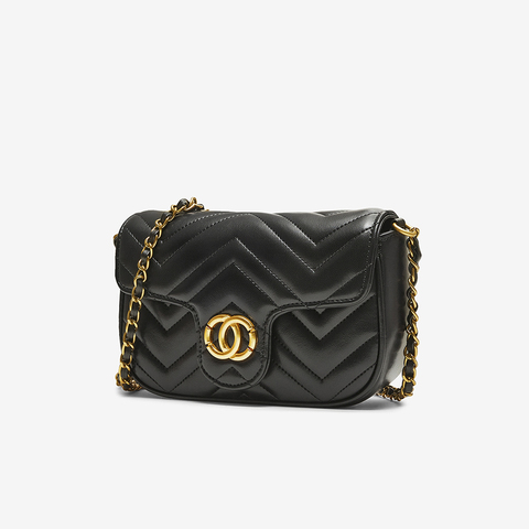 百思图2025冬季新款商场同款小方包时尚潮流单肩斜挎包女TY053DX5