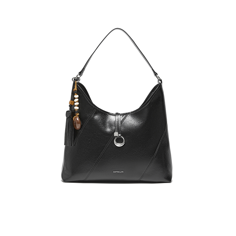 百思图2025秋季新款商场同款托特包时尚大容量单肩包女X3751CX5